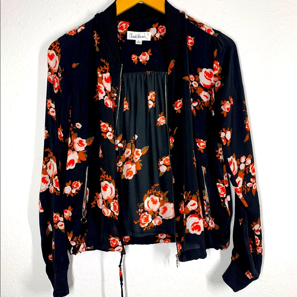 Cloud Chaser Sheer Floral Jacket